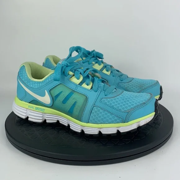 Nike Dual Fusion ST 2 Blue Athletic Running Shoes 454240-400 Women's Size 7 - Picture 3 of 12